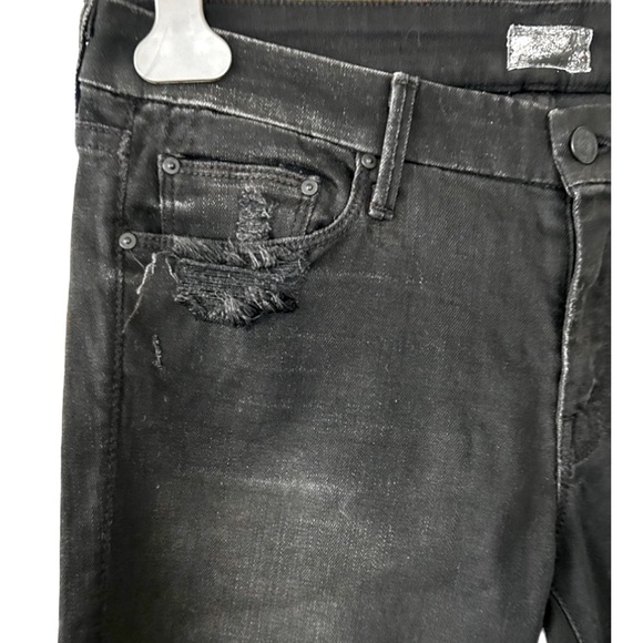 Mother The Looker in Destroyed Ride Jeans - Picture 6 of 8